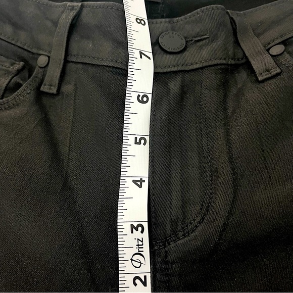 PAIGE Women’s Verdugo Fog Luxe Coating Leather Look Jeans Sz 27 Edgy Skinny - Picture 10 of 11